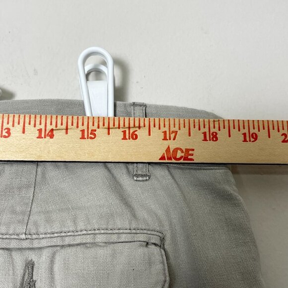 Grayers Clothier Pants Men's 36 Linen Blend Chinos Straight Leg Dress Trousers - Picture 4 of 12